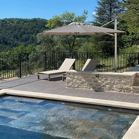 Villa Magnifique Mas Avec Piscine Luberon Murs (Vaucluse)
